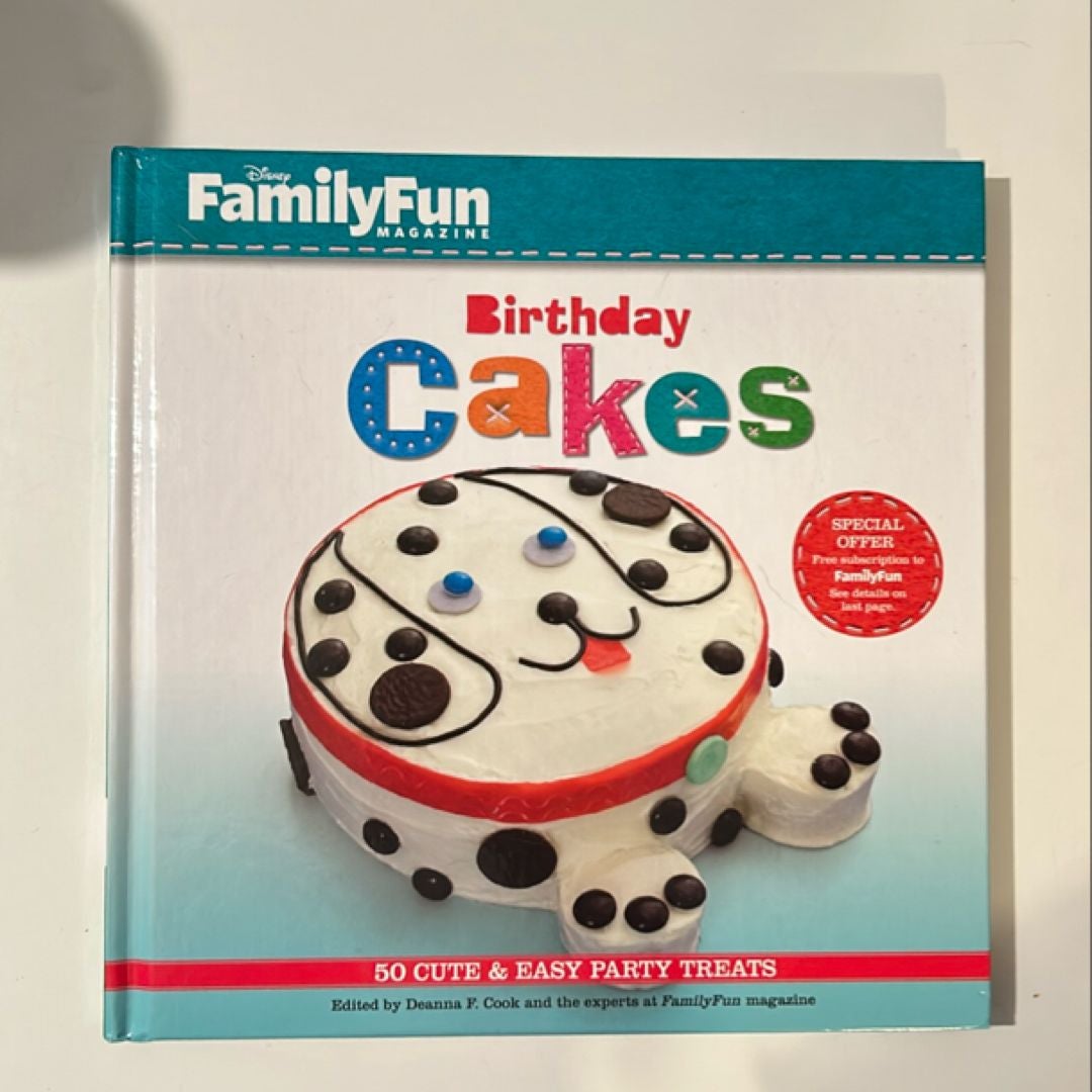 FamilyFun Birthday Cakes