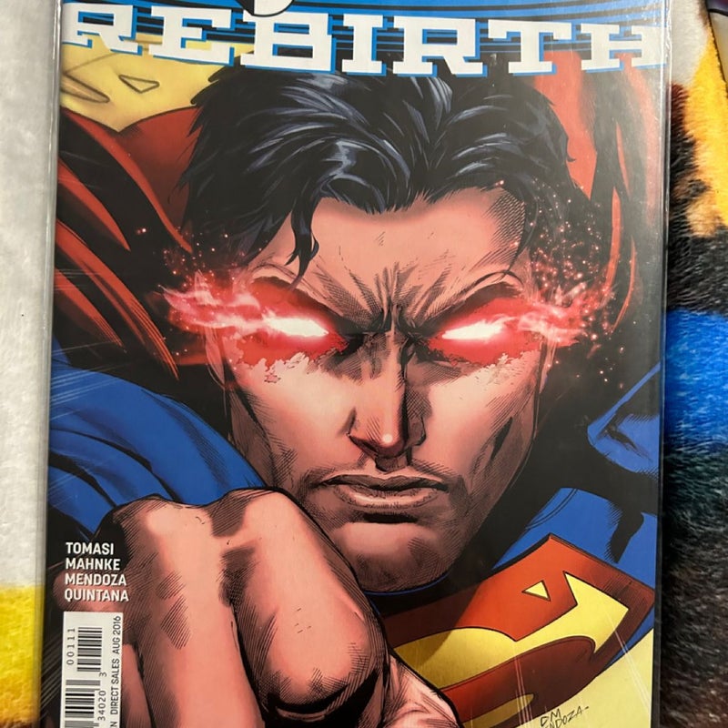 Superman DC Universe Rebirth #1 by Tomasi, Mahnke, Mendoza, Quintana