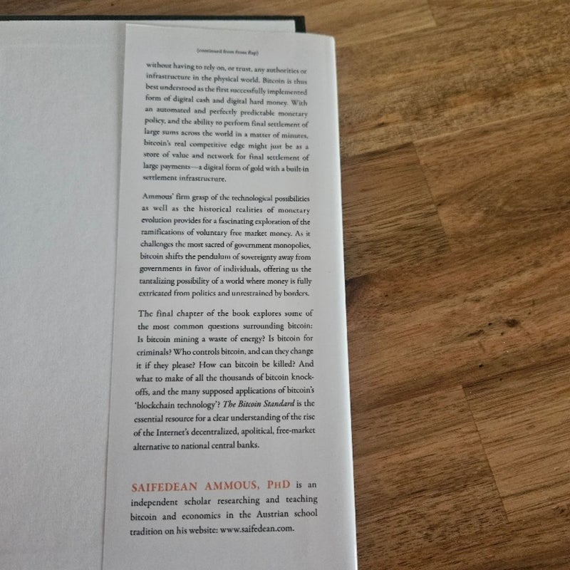 The Bitcoin Standard