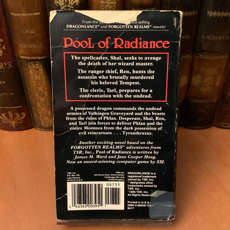 Pool of Radiance, Heroes of Phlan 1, First Edition First Printing