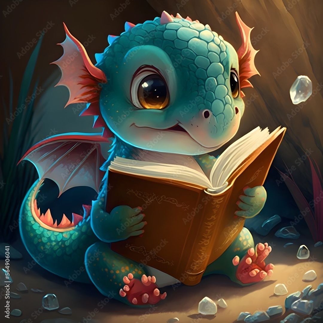 Ruby the Book Dragon