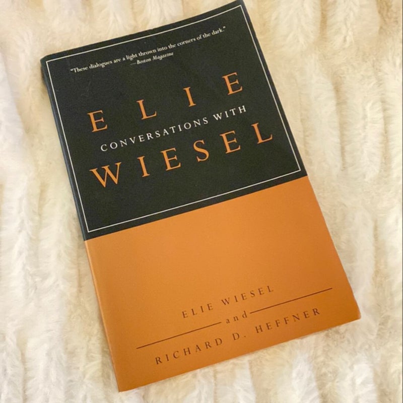 Conversations with Elie Wiesel