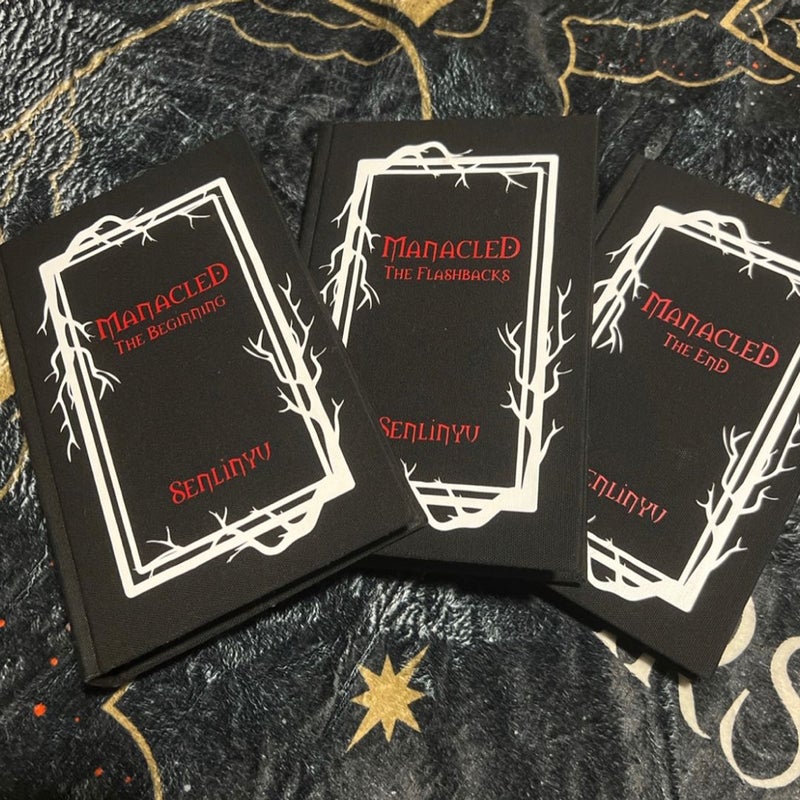 Manacled (3 volume set w/ illustrated page overlays) 