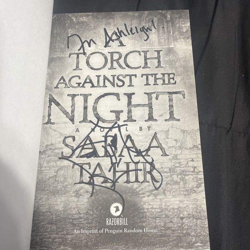 A Torch Against the Night (Signed Copy)