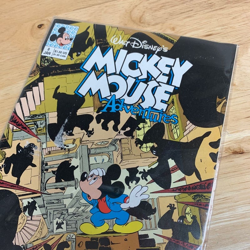 Mickey Mouse Adventures Comic Book 1991 #8