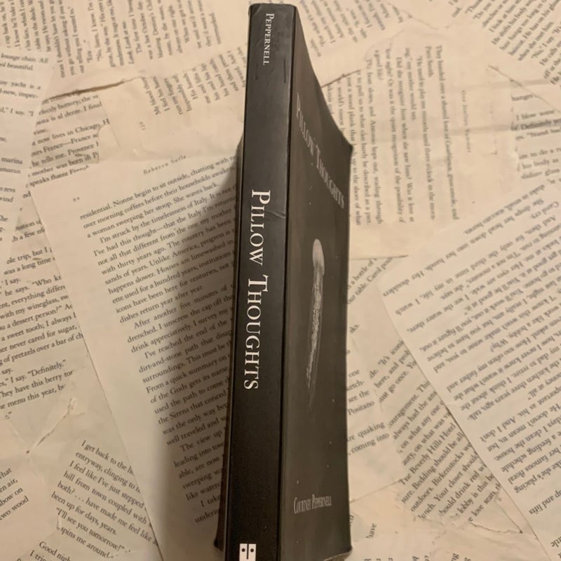 Pillow Thoughts (+ bookmark!)