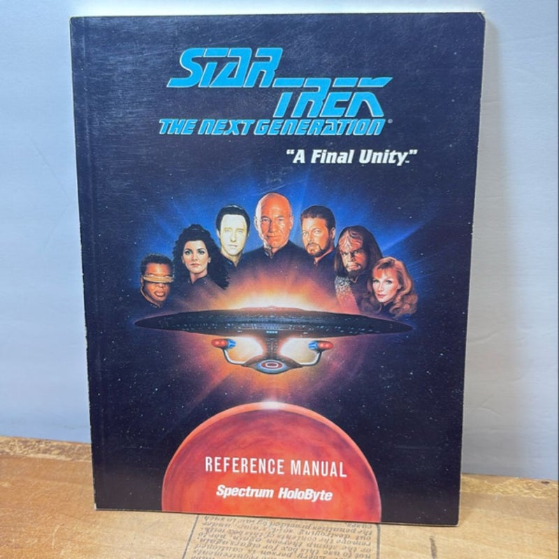 Star Trek next generation reference manual a final unity 