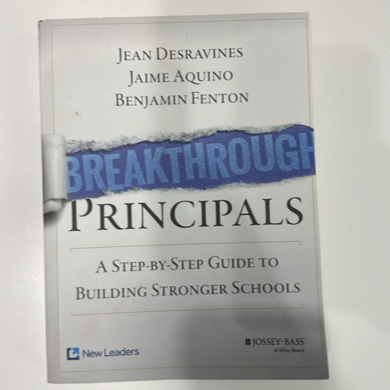 Breakthrough Principals