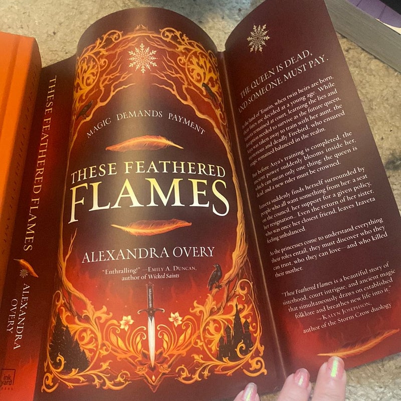 These feathered flames