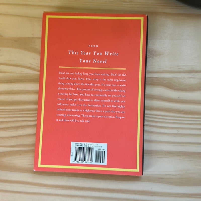 This Year You Write Your Novel