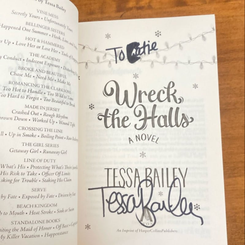 Wreck the Halls (signed) 