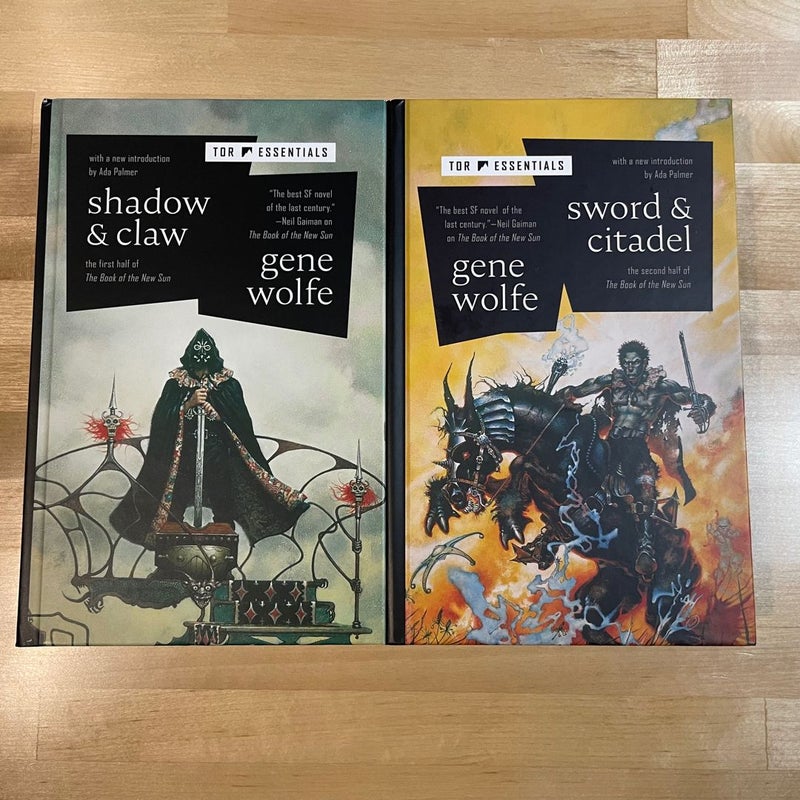 Shadow & Claw, Sword & Citadel by Gene Wolfe (Hardcover) The Book of the New Sun