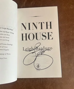 Ninth house signed 