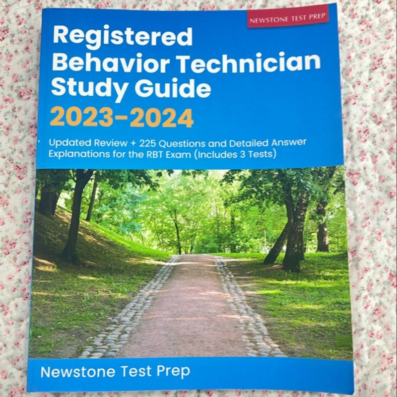 Registered Behavior Technician Study Guide 2023-2024