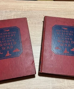 Pictorial History of the Second World War 2 books 