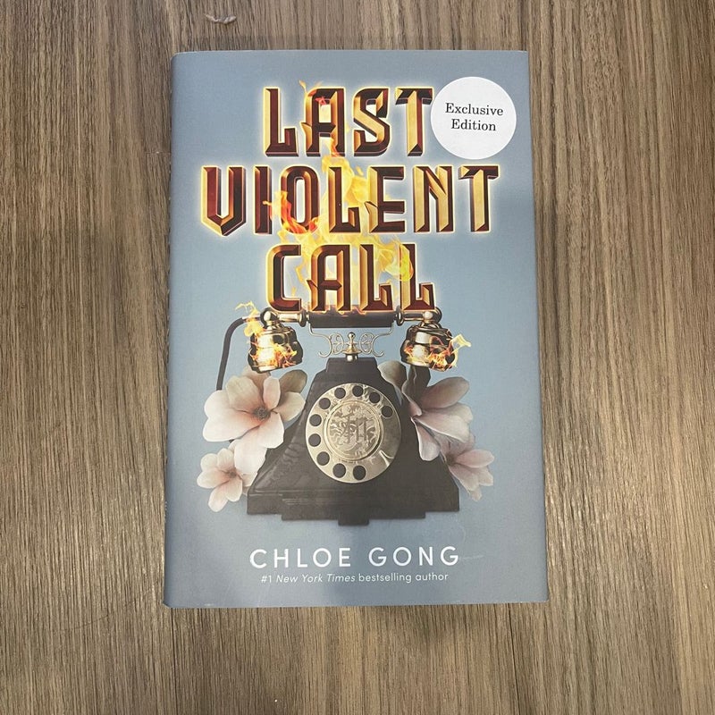 WATERSTONES Last Violent Call