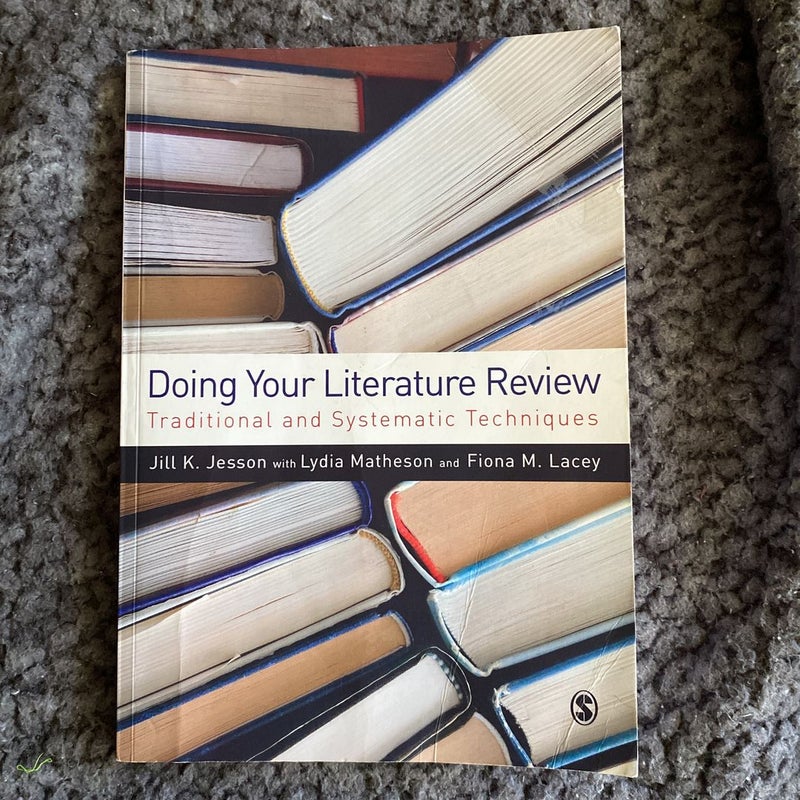 Doing Your Literature Review