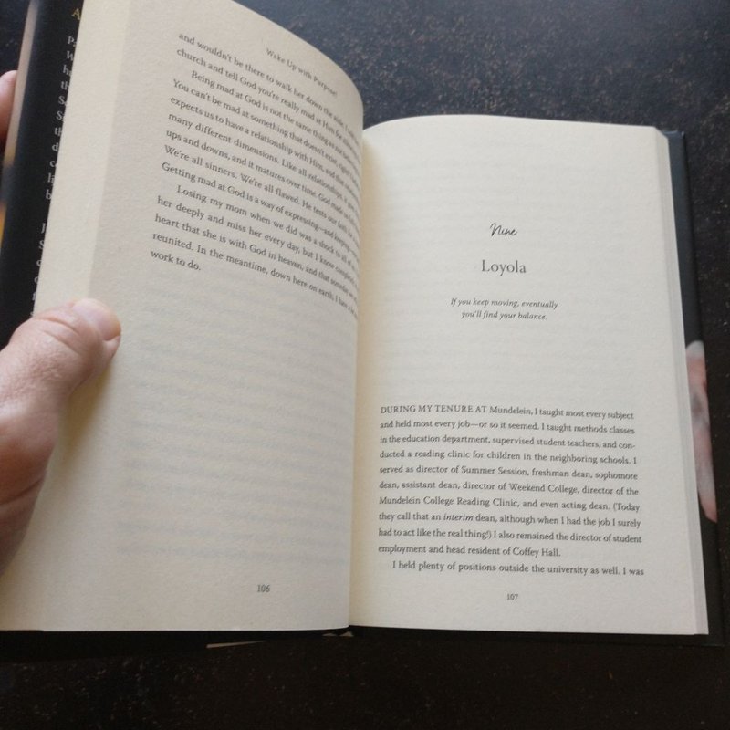 Wake up with Purpose!