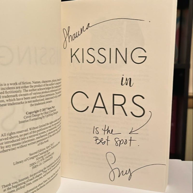 Kissing in Cars *signed*