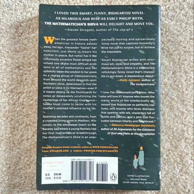 The Mathematician's Shiva by Stuart Rojstaczer