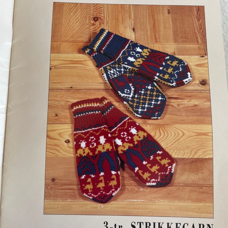 Rauma Garn Scandinavian Knitting Pattern Book with translation