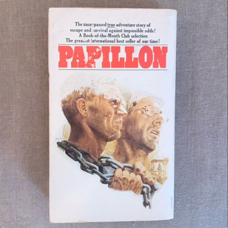 PAPILLON- Mass market paperback