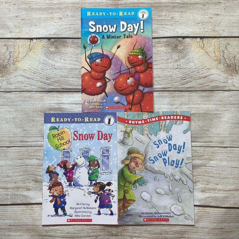 Snow Day Reader Paperback Book Bundle