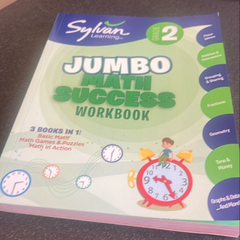 2nd Grade Jumbo Math Success Workbook