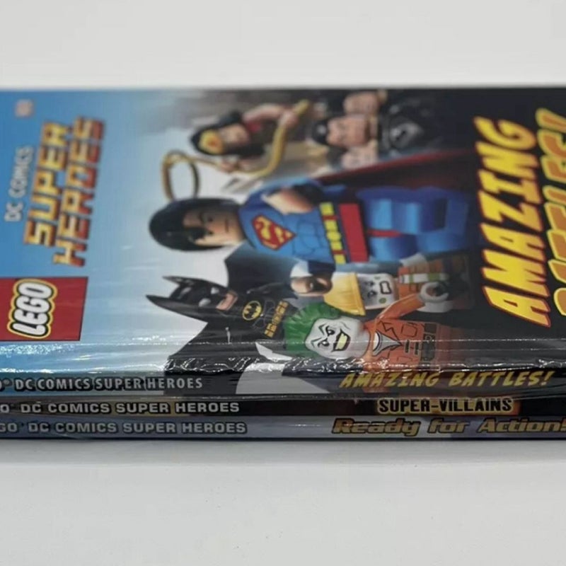 3 LEGO DC comics superheroes