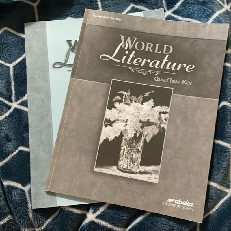 Abeka World Literature Answer Key and Quiz/Test Key