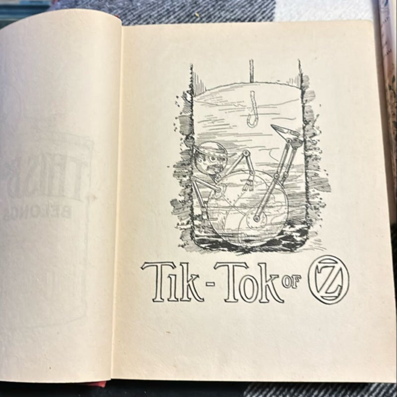 Hardcover Tik-Tok of Oz 