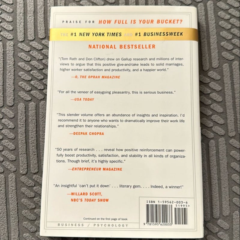 How Full Is Your Bucket? Expanded Anniversary Edition