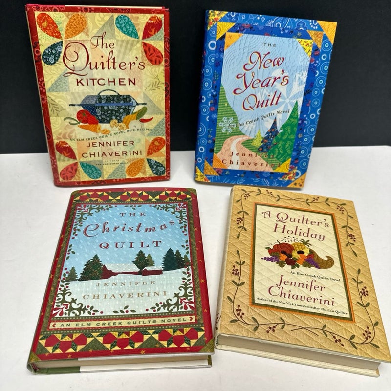 Elm Creek Quilts Series Lot of 4 Hardcover 