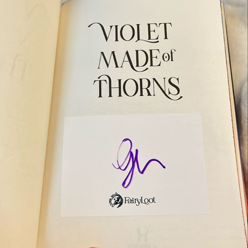 Violet Made of Thorns