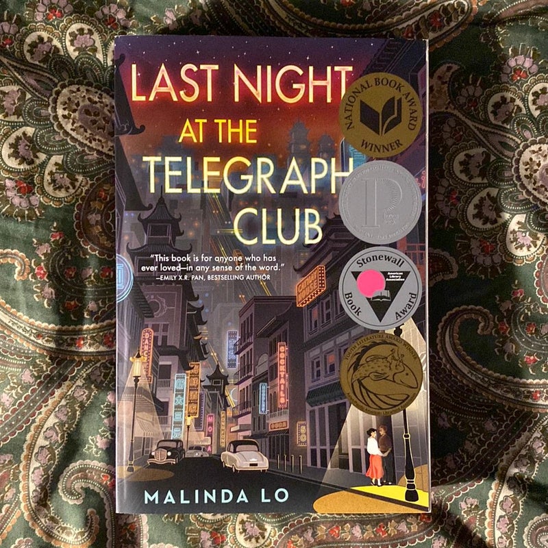 Last Night at the Telegraph Club by Malinda Lo, Paperback | Pangobooks