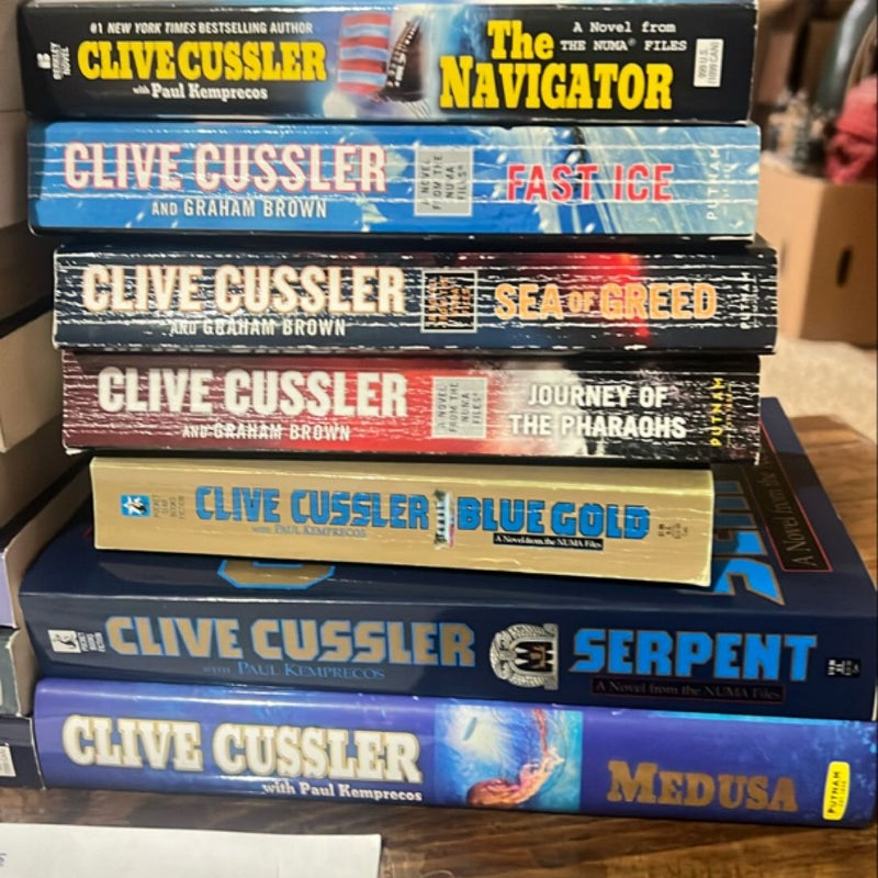 Clive Cussler - The NUMA Files (15 books) 