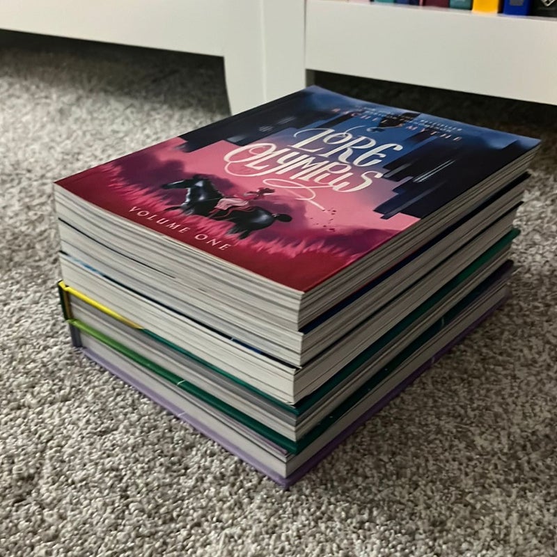 Lore Olympus: Volumes One, Two, Three, Four, and Five