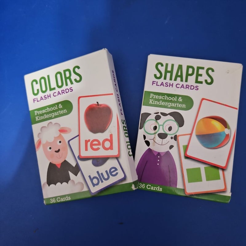 PRE-K Flashcard 2-Pack
