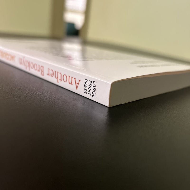 Another Brooklyn (Large Print Edition)