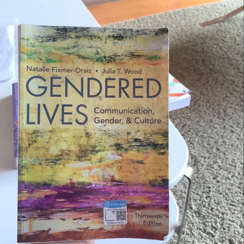 Gendered Lives 13th Ed 