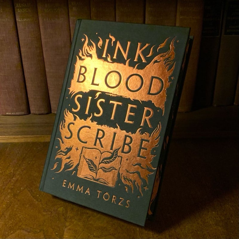 Goldsboro Ink store Blood Sister Scribe SIGNED