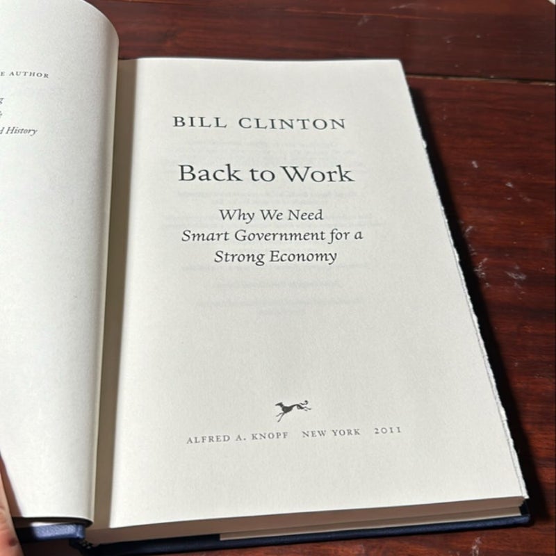 Back to Work (1st Ed)