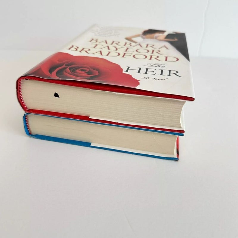 Barbara Taylor Bradford Book Bundle, 2 Books, House of Deravene