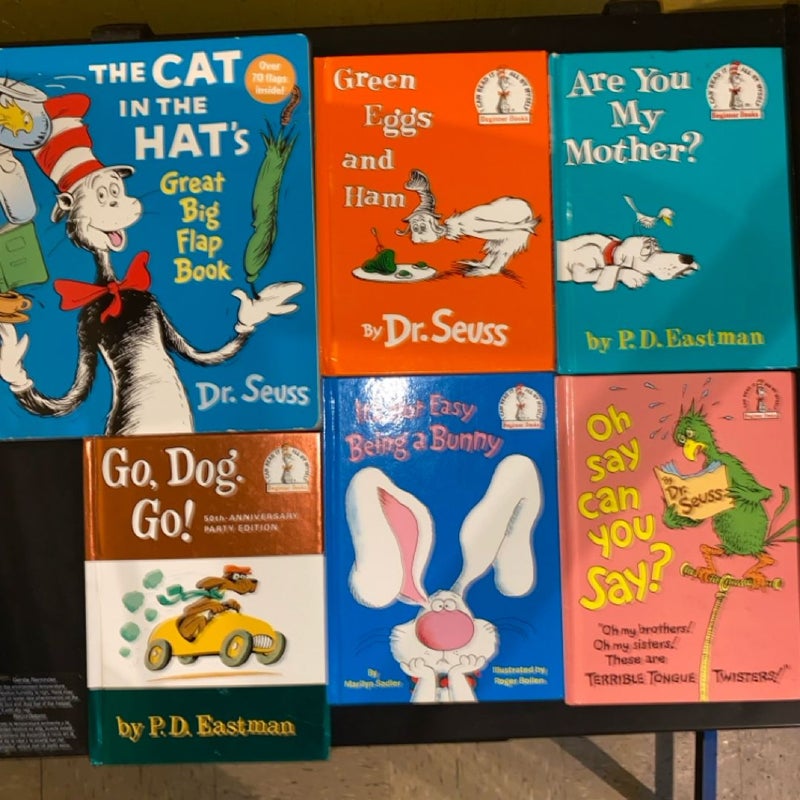 Dr Seuss Book Bundle With Special Edition Cat In The Hat Flip-Flap Book