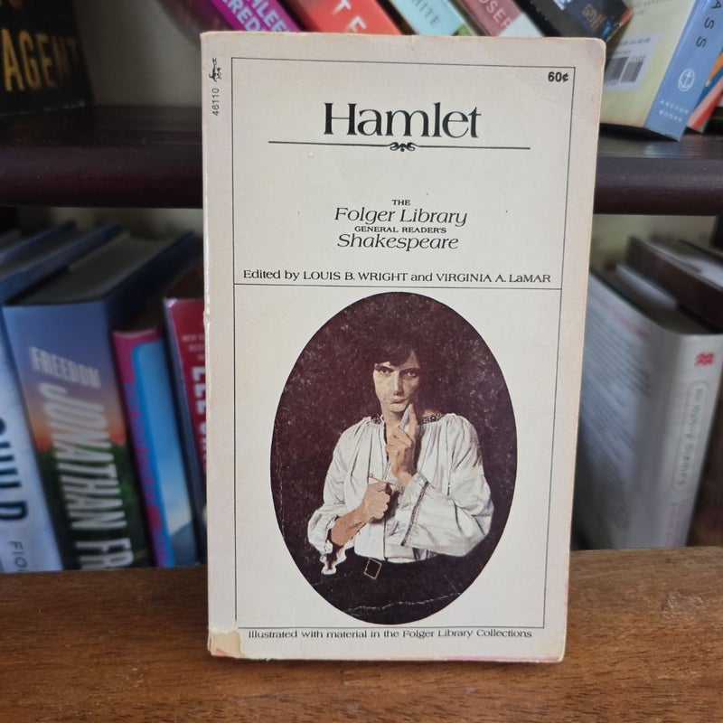 VINTAGE 1972 Hamlet, The Folger Library (Written by William Shakespeare, Edited by Louis B. Wright & Virginia A. LaMar)