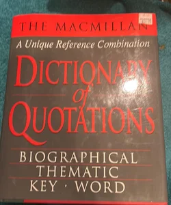 MacMillan Dictionary of Quotations