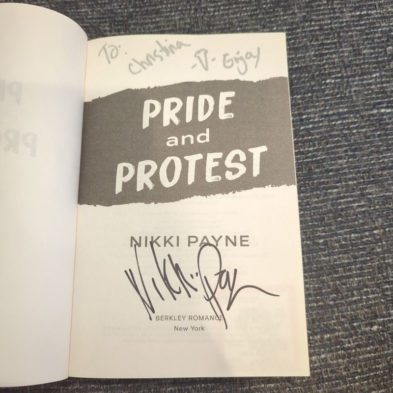 Pride and Protest (*SIGNED*)