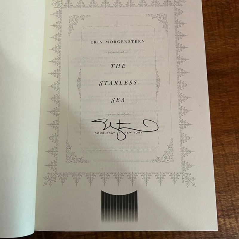 The Starless Sea (signed first edition)