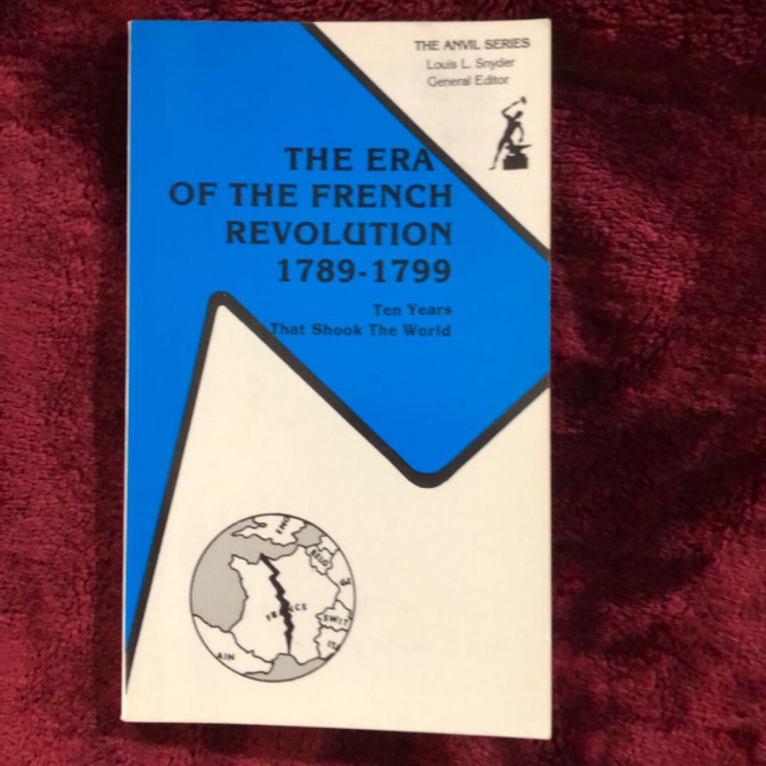 The Era of the French Revolution 1789-1799