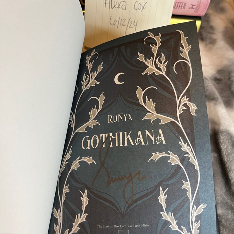 Bookish Box Gothikana Special Edition 